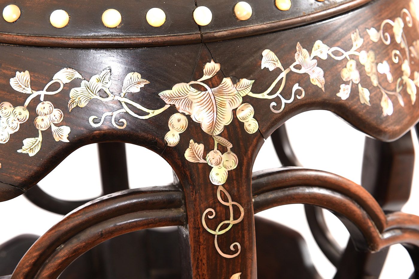 A VICTORIAN CHINESE HARDWOOD OCCASIONAL TABLE at Ross's Online Art Auctions