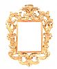 A VICTORIAN FLORENTINE CARVED GILTWOOD MIRROR at Ross's Online Art Auctions