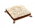 A NINETEENTH CENTURY LOW FOOTSTOOL at Ross's Online Art Auctions