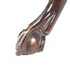 A MAHOGANY LAZY-SUSAN ON CLAW & BALL FEET at Ross's Online Art Auctions
