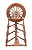 A NINETEENTH CENTURY SPINNING WHEEL at Ross's Online Art Auctions