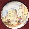 A PAIR OF FRAMED VICTORIAN POT LIDS; THE CABINET MAKER'S SOCIETY & A SCENE FROM THE CRIES OF LONDON at Ross's Online Art Auctions