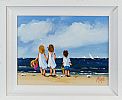 WATCHING THE BOATS by Michelle Carlin at Ross's Online Art Auctions