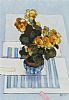YELLOW BEGONIA by Richard J. Croft PPRUA at Ross's Online Art Auctions