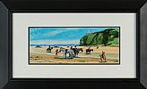 PONY RIDES ON DOWNHILL BEACH by Cupar Pilson at Ross's Online Art Auctions