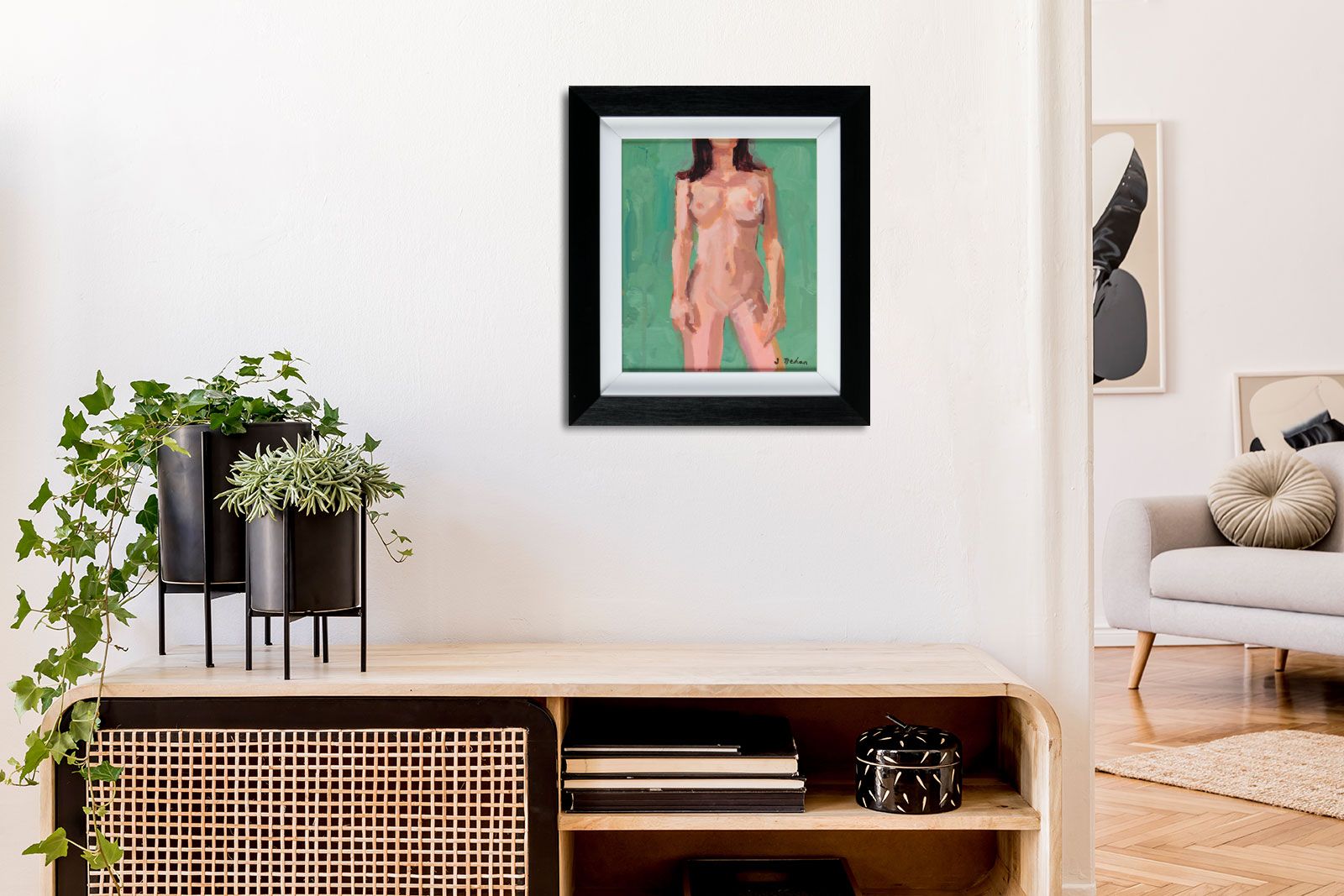 NUDE STUDY by Irish School at Ross's Online Art Auctions
