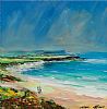 WHITEPARK BAY, COUNTY ANTRIM by Nigel Allison at Ross's Online Art Auctions