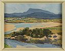FROM HORN HEAD LOOKING OVER DUNFANAGHY TO MUCKISH by Geral J.A. Carson at Ross's Online Art Auctions
