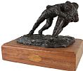 THE RUGBY TACKLE by Fitzsimons at Ross's Online Art Auctions