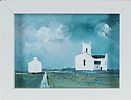 CHURCH AT BALLINTOY, COUNTY ANTRIM by Sean Lorinyenko at Ross's Online Art Auctions