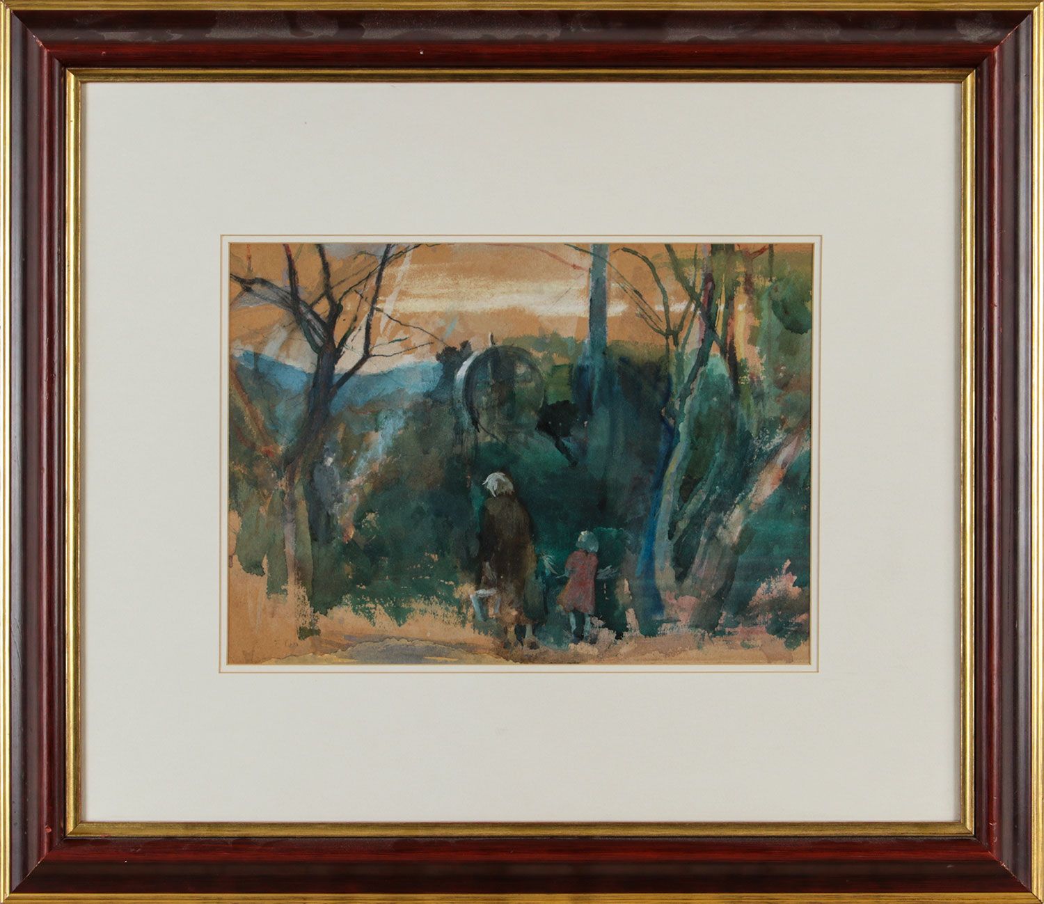 THE GYPSY ENCAMPMENT by Tom Carr HRHA HRUA at Ross's Online Art Auctions