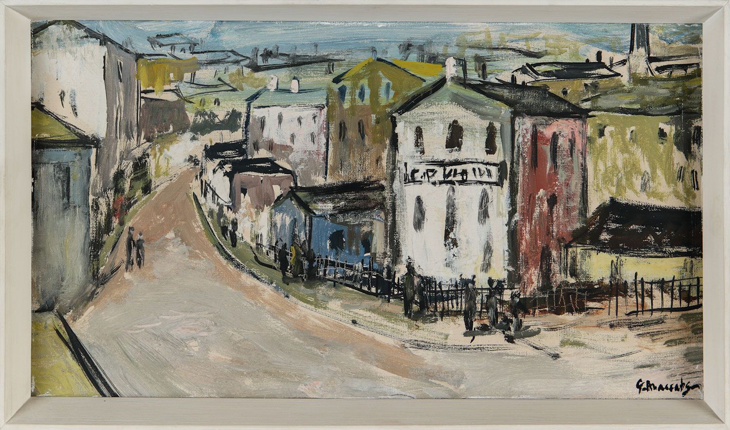 STREET by Gladys Maccabe HRUA at Ross's Online Art Auctions