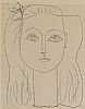 HEAD OF A GIRL by Pablo Picasso at Ross's Online Art Auctions