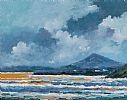 STORM CLOUDS OVER DOWNINGS SEAFRONT by Sean Lorinyenko at Ross's Online Art Auctions
