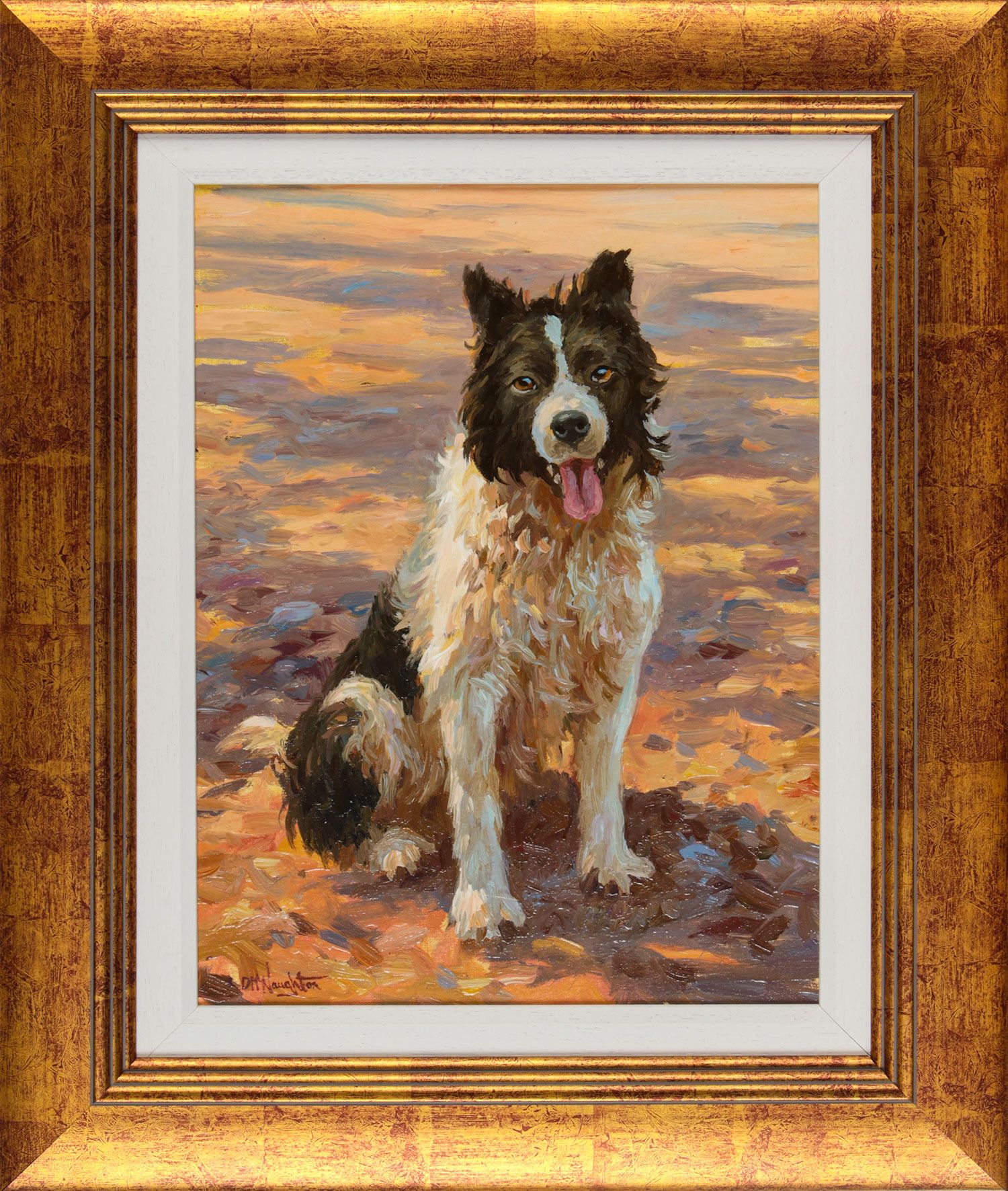 JAKE , GLENARIFF COLLIE by Donal McNaughton at Ross's Online Art Auctions
