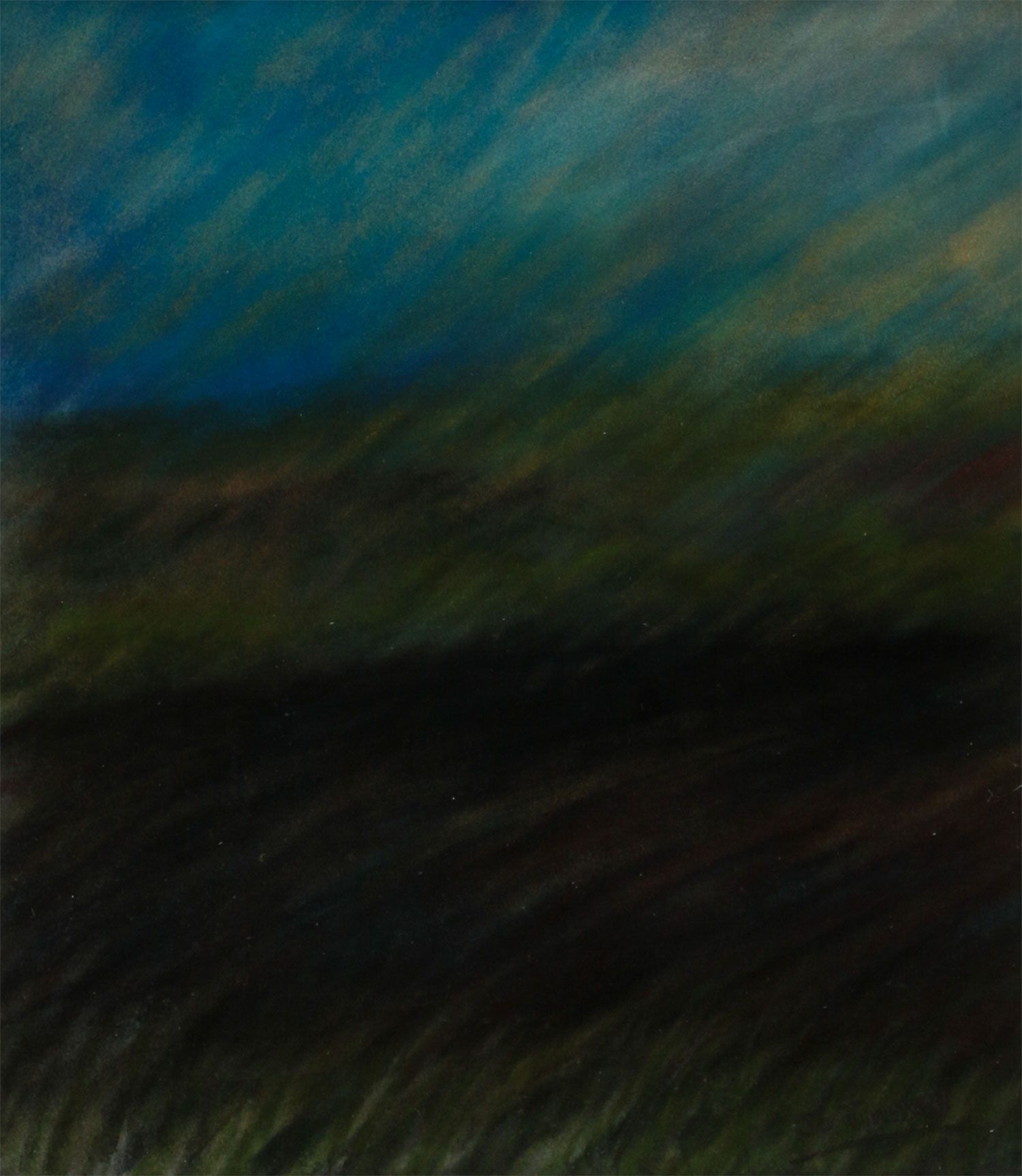 GREEN LANDSCAPE by Jo Tinney at Ross's Online Art Auctions