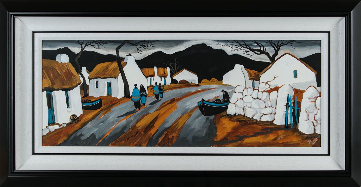 BLACK MOUNTAIN VILLAGE by J.P. Rooney at Ross's Online Art Auctions