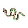COSTUME SNAKE BROOCH at Ross's Online Art Auctions