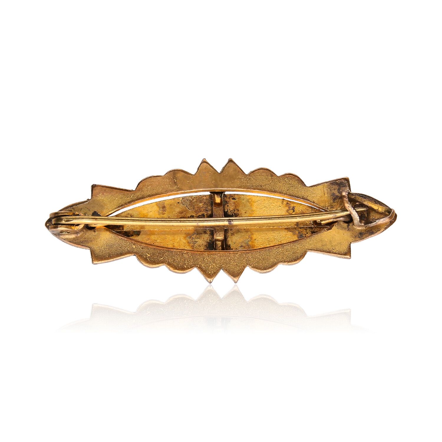 GOLD-TONE BROOCH at Ross's Online Art Auctions