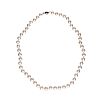 STERLING SILVER FRESHWATER PEARL STRAND at Ross's Online Art Auctions