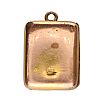 GOLD-TONE LOCKET at Ross's Online Art Auctions