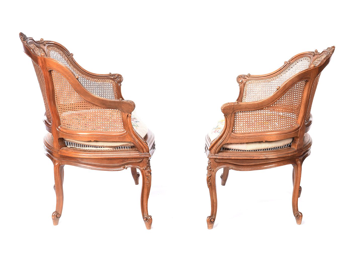 ANTIQUE FRENCH LADY'S & GENT'S CHAIRS at Ross's Online Art Auctions