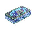SILVER & ENAMEL BOX at Ross's Online Art Auctions