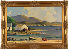 SUFFRANE HARBOUR, CONNEMARA, COUNTY GALWAY by George K. Gillespie at Ross's Online Art Auctions
