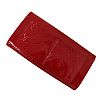 LOUIS VUITTON RED PATENT CLUTCH BAG at Ross's Online Art Auctions