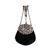 ANTIQUE SILVER MOUNTED EVENING BAG at Ross's Online Art Auctions