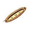 ANTIQUE 15CT GOLD DIAMOND BROOCH at Ross's Online Art Auctions
