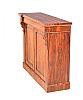 VICTORIAN ROSEWOOD SIDE CABINET at Ross's Online Art Auctions