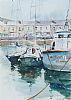 CARNLOUGH HARBOUR by Audrey Young at Ross's Online Art Auctions
