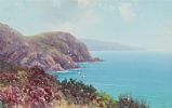 PENTIRE POINT, CORNWALL by English School at Ross's Online Art Auctions