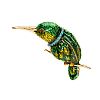 COSTUME HUMMINGBIRD BROOCH at Ross's Online Art Auctions