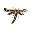 18CT GOLD DIAMOND DRAGONFLY BROOCH at Ross's Online Art Auctions