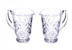 PAIR OF WATERFORD CRYSTAL WATER JUGS at Ross's Online Art Auctions