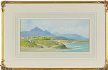 MOURNES NEAR KILKEEL by George W.  Morrison at Ross's Online Art Auctions
