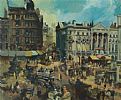 PICCADILLY CIRCUS, LONDON 1900 by Robert D. Beattie at Ross's Online Art Auctions