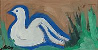 THE WHITE DOVE by Markey Robinson at Ross's Online Art Auctions