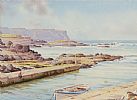 DUNSEVERICK, COUNTY ANTRIM by Aylmer E. Armstrong UWS at Ross's Online Art Auctions