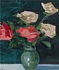 ROSES IN A VASE by Vivek Mandalia at Ross's Online Art Auctions
