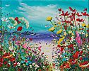 BEACH FLOWERS by Evelina Vine at Ross's Online Art Auctions