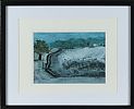 ROAD THROUGH THE SNOW by Oonagh Catchpole at Ross's Online Art Auctions