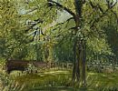 TREES AT LOUGHGUILE, COUNTY ANTRIM by Anne E. Beattie at Ross's Online Art Auctions