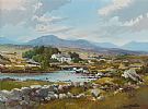 NEAR GLINSK, COUNTY GALWAY by Denis Thornton at Ross's Online Art Auctions