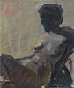 WOMAN IN CHAIR by Brian Ballard RUA at Ross's Online Art Auctions