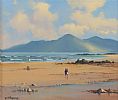 THE MOURNES FROM TYRELLA by William Henry Burns at Ross's Online Art Auctions
