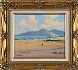 THE MOURNES FROM TYRELLA by William Henry Burns at Ross's Online Art Auctions