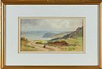 BALLYGALLY HEAD AND CASTLE by Joseph William Carey RUA at Ross's Online Art Auctions